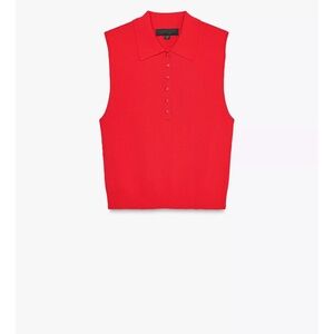 Zara Vibrant Red Muscle Tee